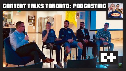 Content Talks Toronto: Podcasting (Nov. 6, 2018)