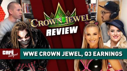 Café Hangout: WWE Crown Jewel review, Q3 results, NXT & AEW ratings