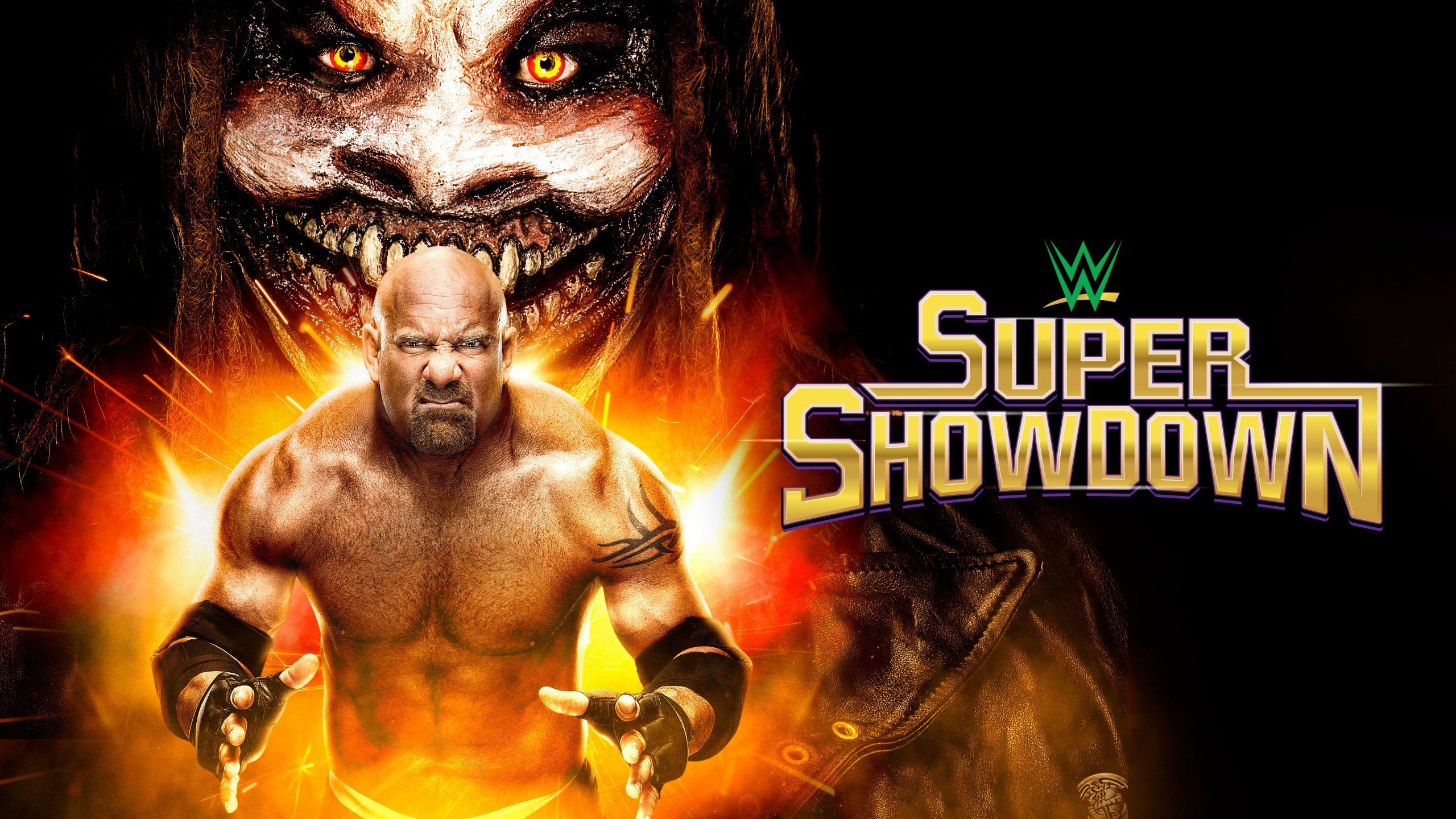 WWE Super ShowDown Bill Goldberg wins the Universal title