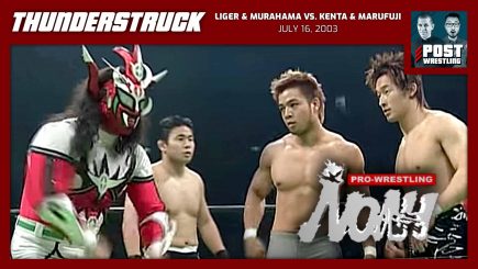 Thunderstruck #24: Liger & Murahama vs. KENTA & Marufuji (7/16/03) w/ John Carroll