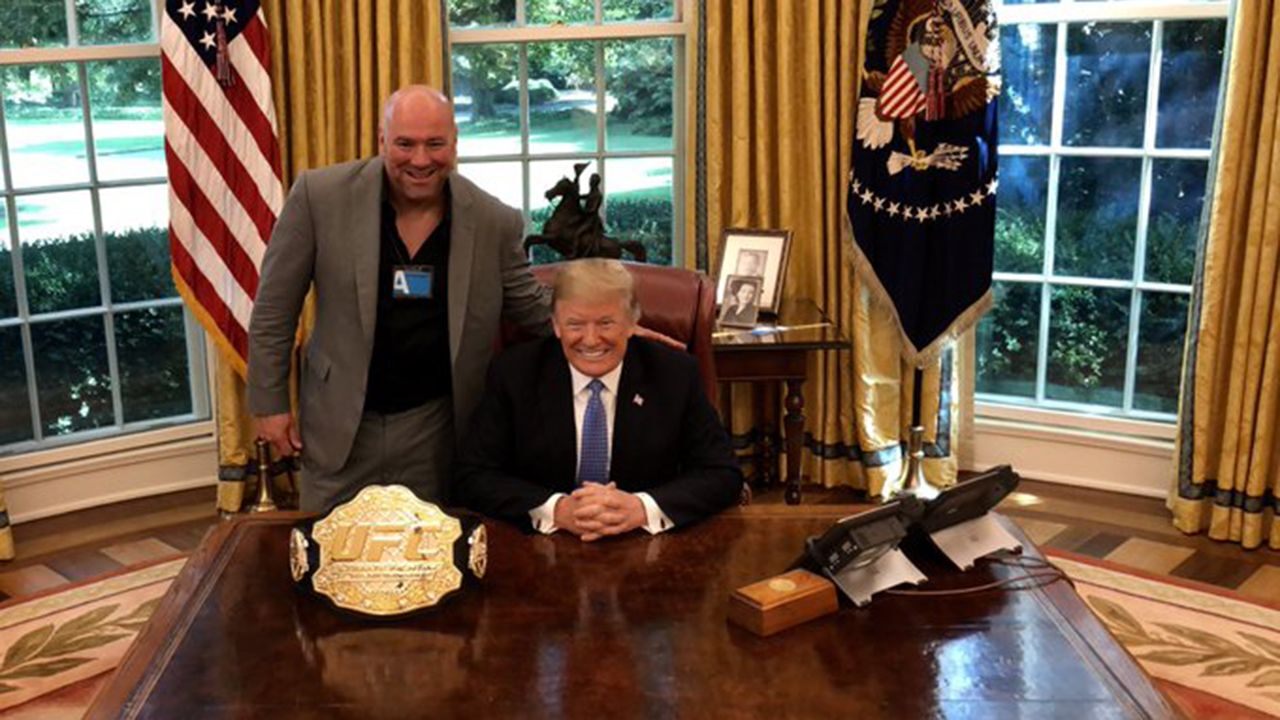 Vince McMahon and Dana White part of call with President Trump