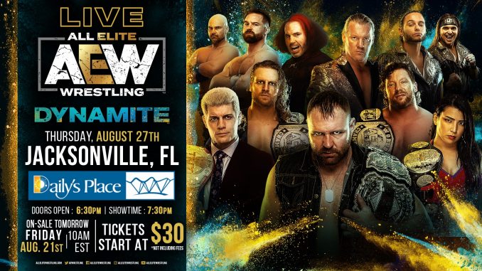 POST NEWS UPDATE: AEW opens doors for limited crowds, NXT to be preempted on 9/2
