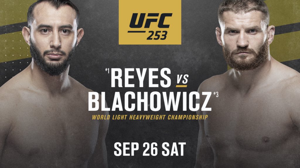 UFC announces Reyes vs. Blachowicz for the vacant 205-pound title