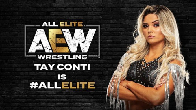 All Elite Wrestling announces the signing of Tay Conti