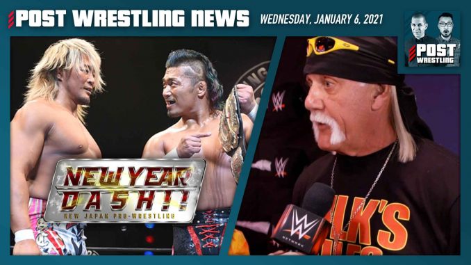 John Pollock and Wai Ting discuss highlights and results from NJPW New Year Dash!! 2021 and Monday’s ratings from WWE Raw Legends Night.
