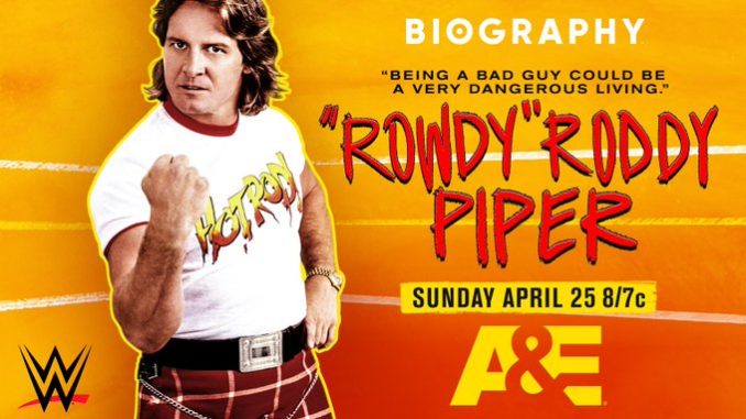 a&e biography roddy piper