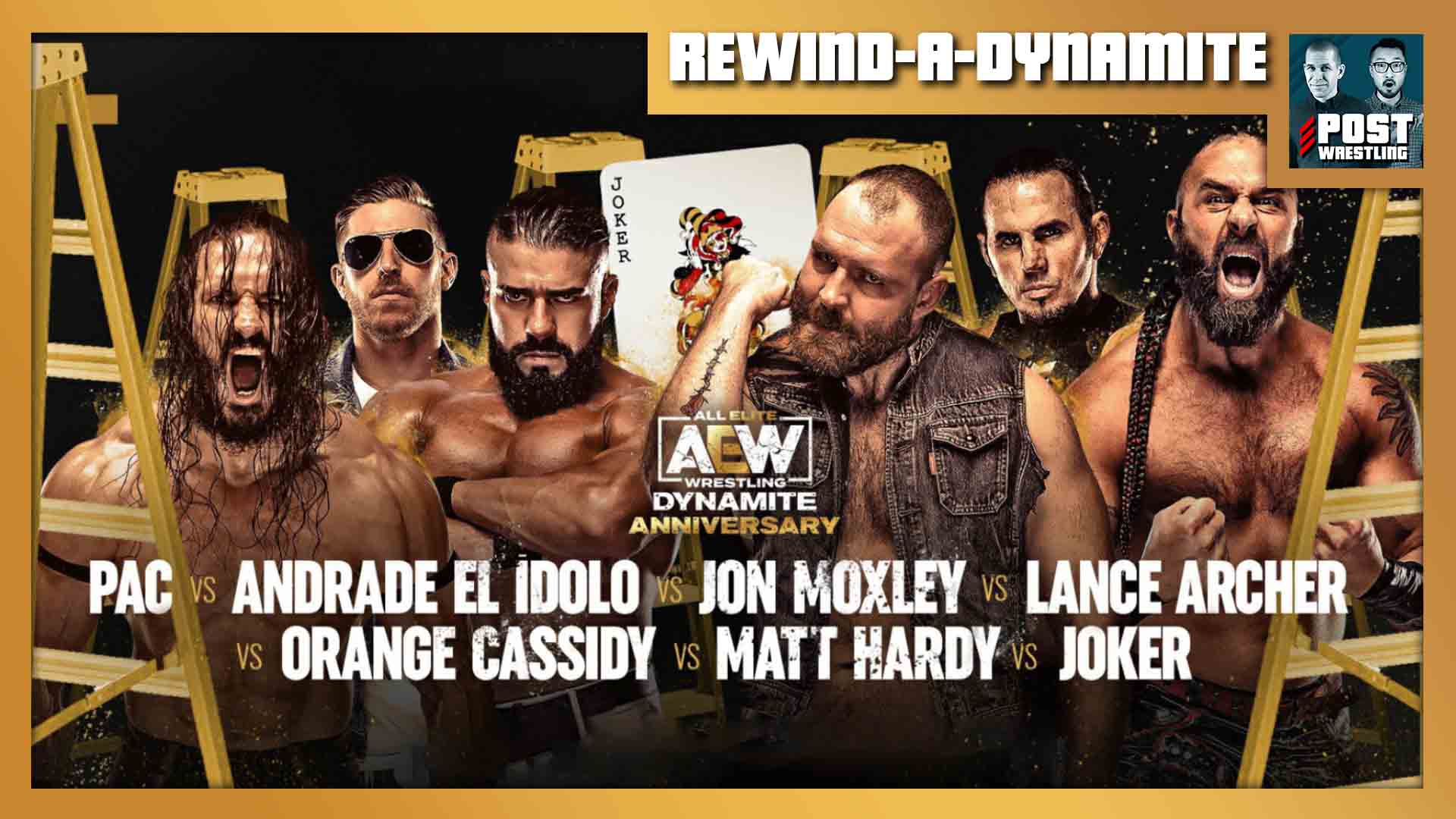 REWINDADYNAMITE 10/6/21 Casino Ladder Match, TBS Championship POST