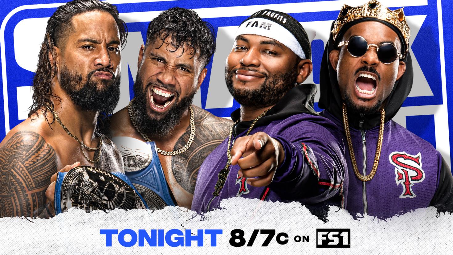 The Usos to defend tag titles against The Street Profits on SmackDown.