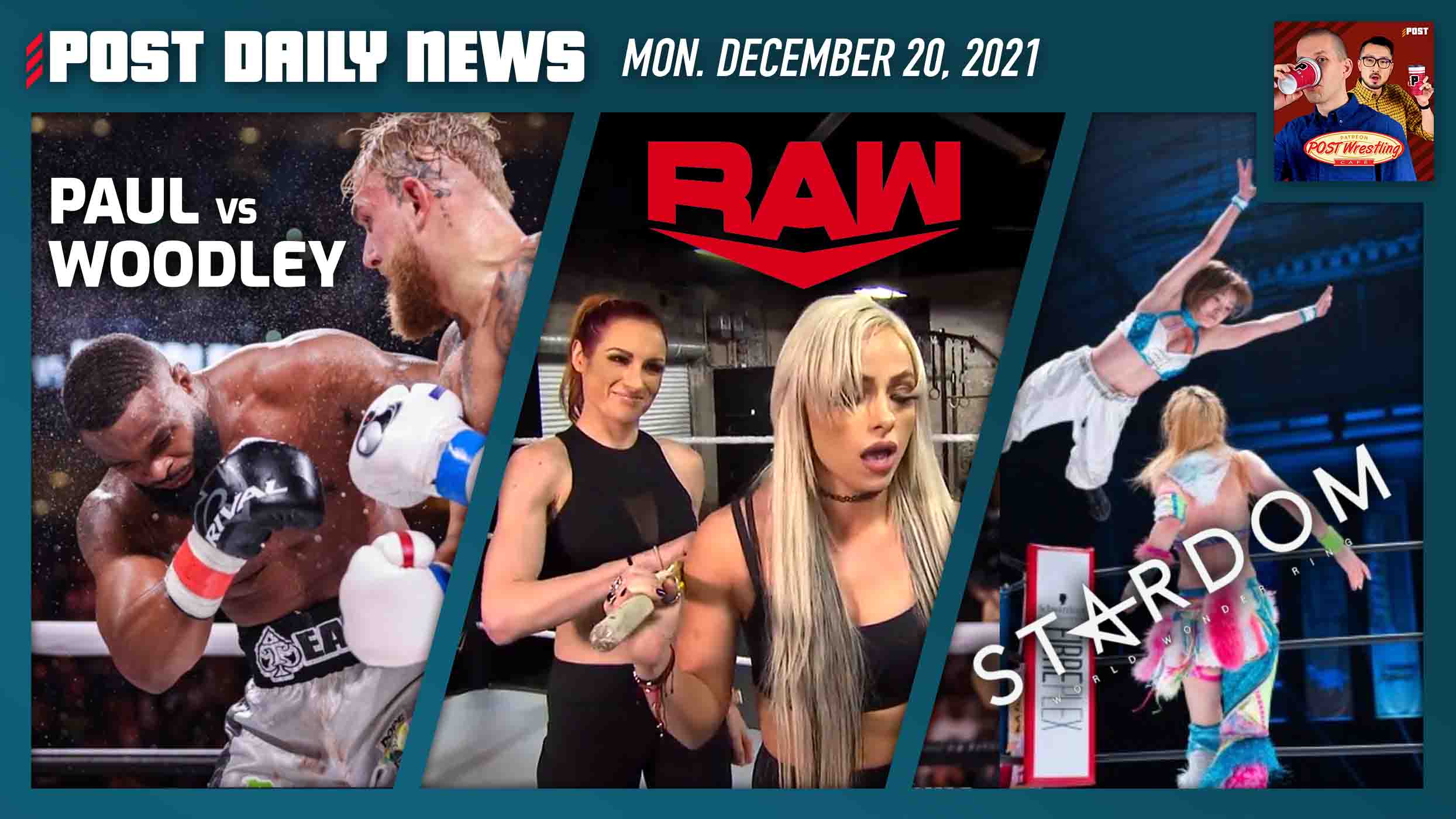 POST News 12/20 Paul KOs Woodley, STARDOM, WWE Raw POST Wrestling