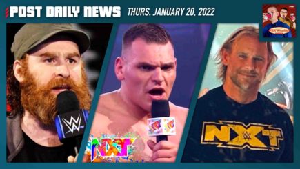 POST News 1/20: Sami Zayn re-signs, WWE abandons trademark, Scotty 2 Hotty on TIJ