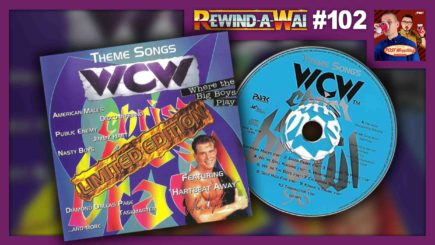 REWIND-A-WAI #102: WCW Christmas Brawl Theme Songs (1996, CD)