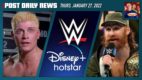 Cody Rhodes & Sami Zayn contracts, WWE & Disney+, Peacock | POST News 1/27