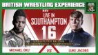 BWE: Michael Oku vs Luke Jacobs, NXT UK, Progress, wXw