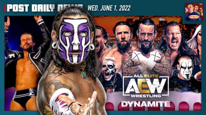 Jeff Hardy & Adam Cole injured, AEW Los Angeles debut | POST News 6/1