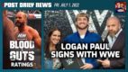 AEW Blood & Guts ratings, Logan Paul signs with WWE | POST News 7/1