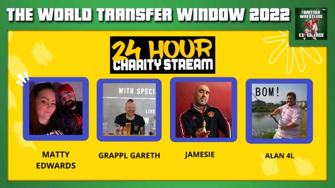 The World Transfer Window 2022 (24 Hour Charity Stream)