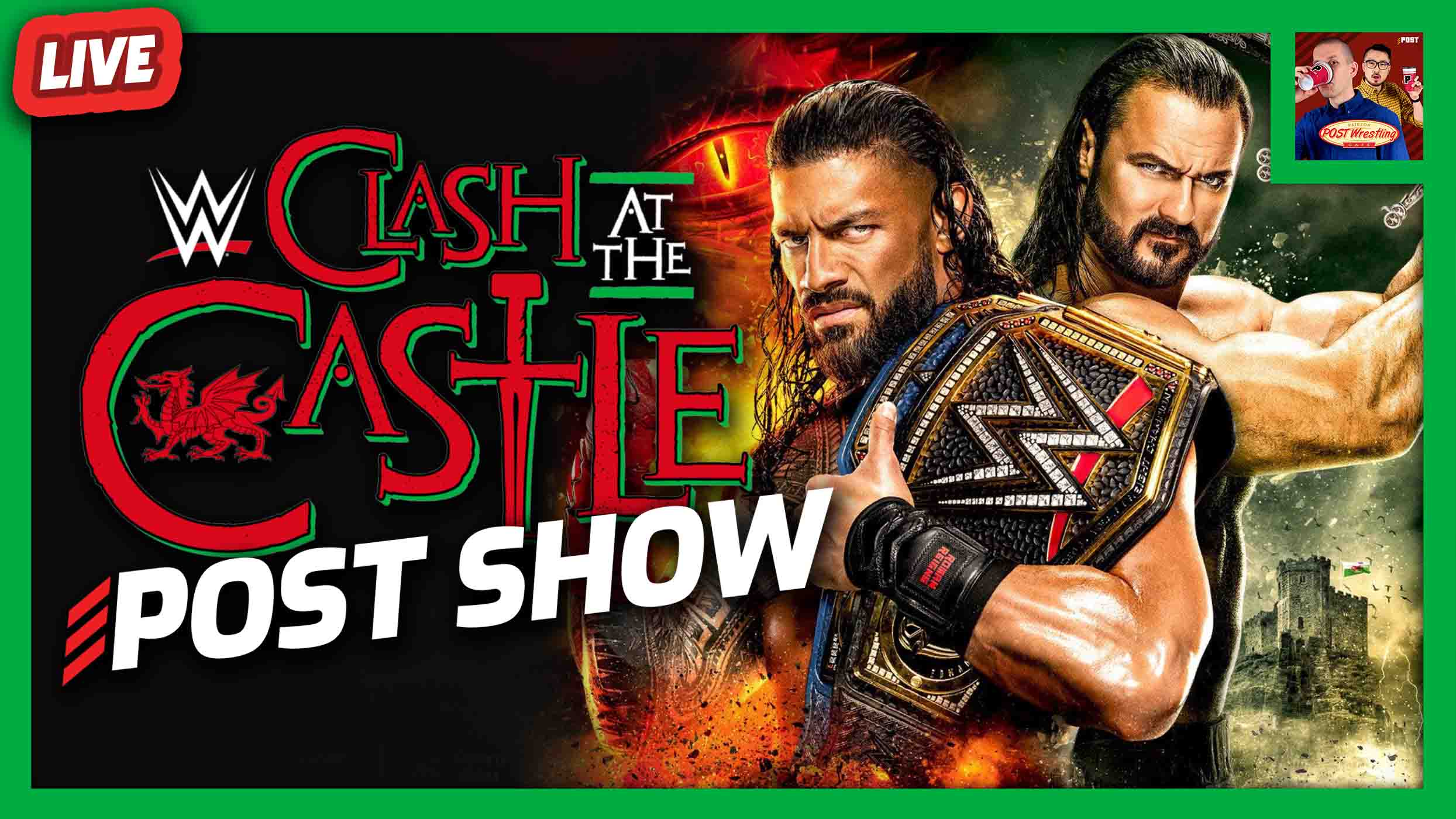 WrestleTix on X: Closing in on a final count for WWE's Clash At The  Castle. Please do send pictures (reply below or DM me) if you're attending.  We've identified the tarped off