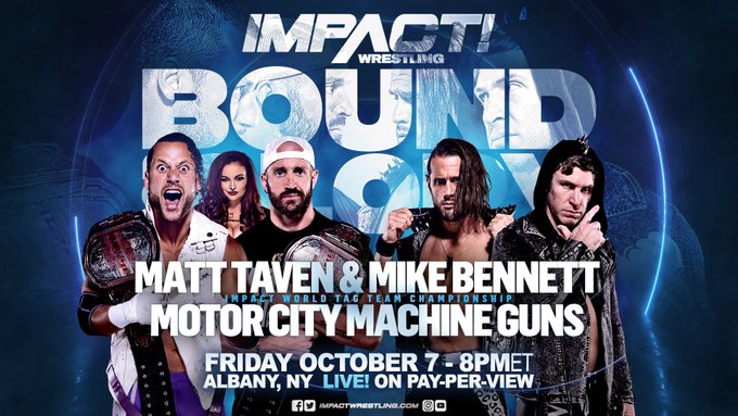 MCMG to challenge for IMPACT World Tag Titles at Bound For Glory