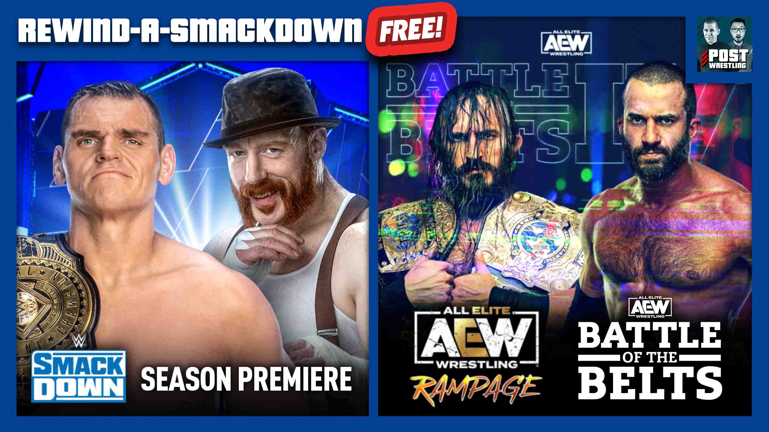 FREE & LIVE 12AM ET: WWE SmackDown, AEW Rampage & BOTB IV 1...