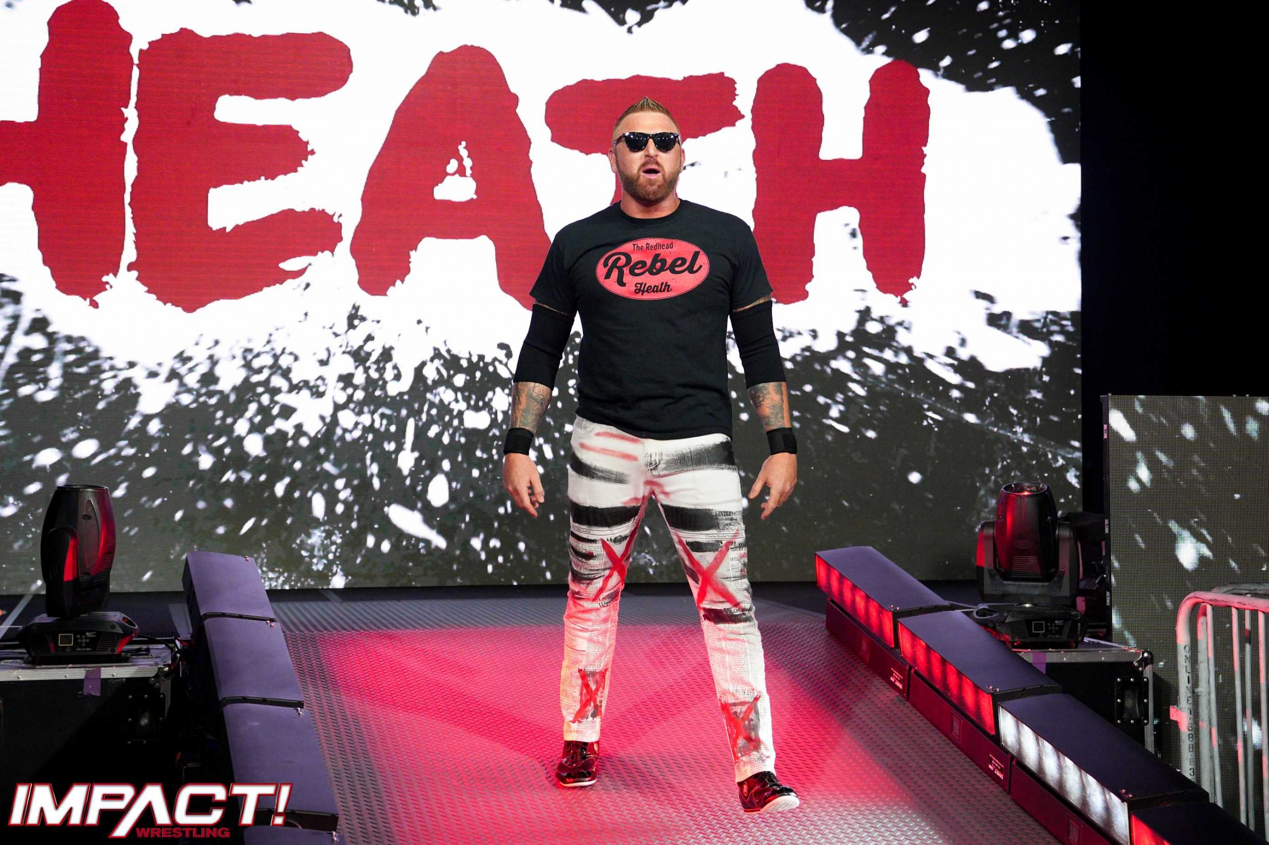 Heath reveals that he has one year left on his IMPACT Wrestling contract