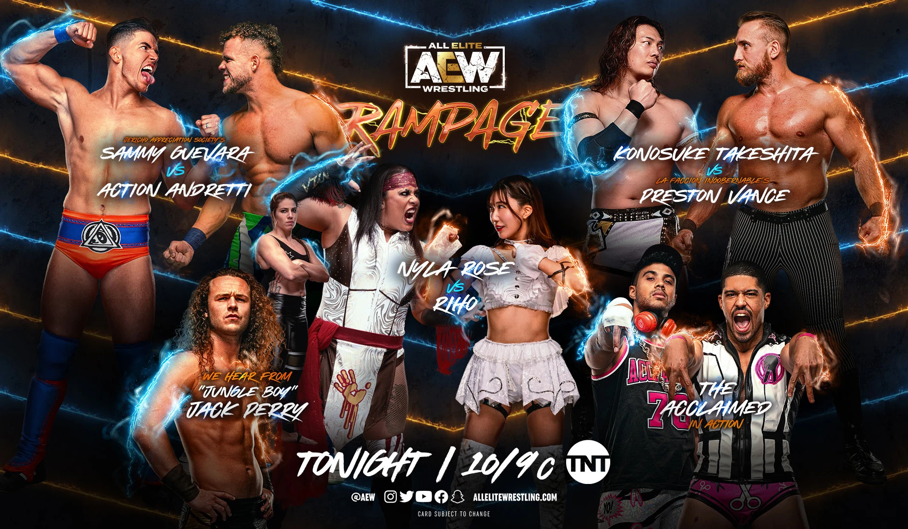 AEW Rampage Notes: Riho attacked by "The Outcasts", ROH Tag Title Ladder match announced
