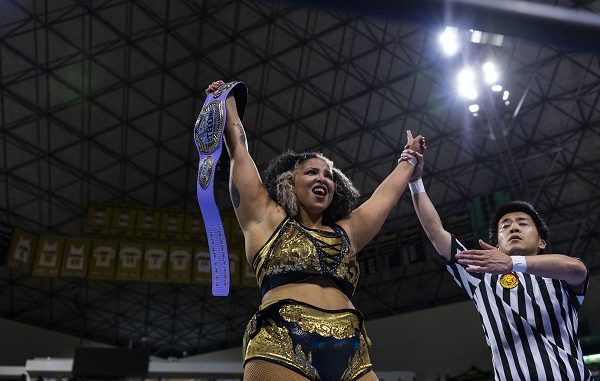 Willow Nightingale reflects on NJPW STRONG Women's Title win, would love to defend on AEW Dynamite, talks Mercedes Moné