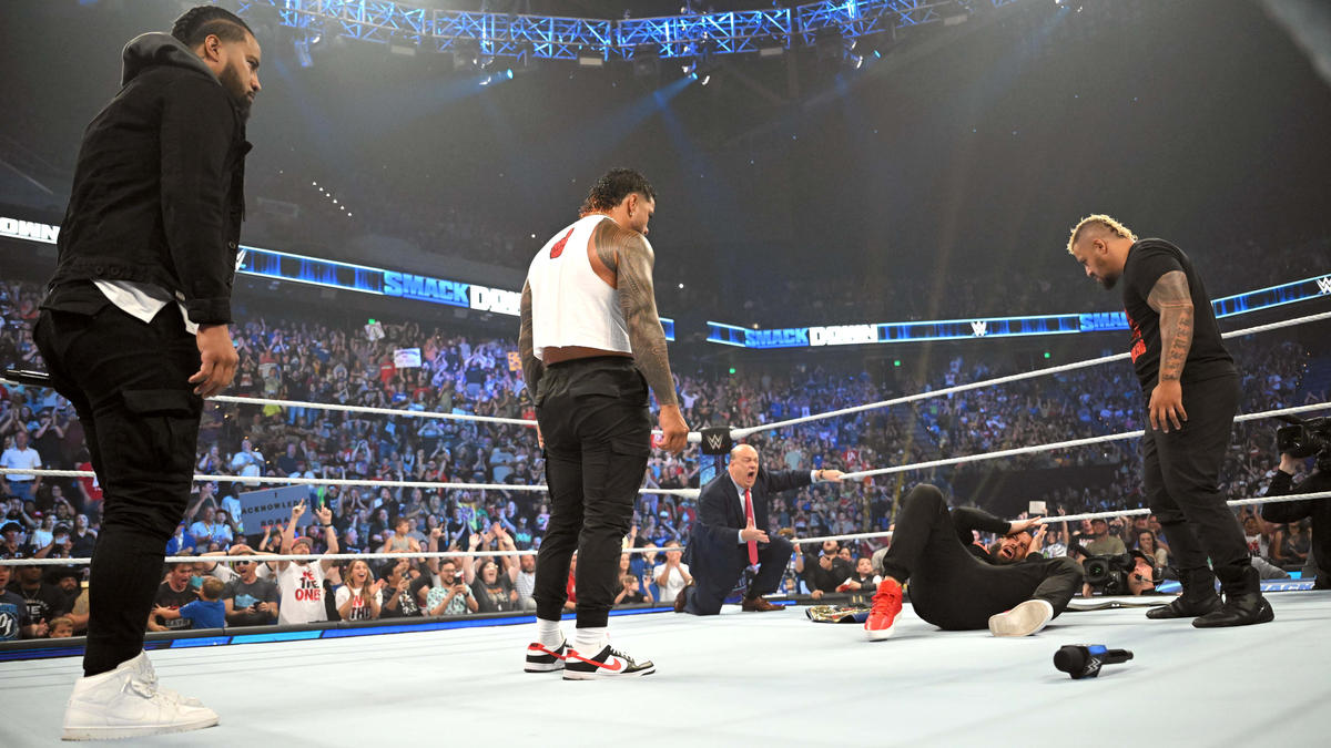 The Usos vs. Roman Reigns & Solo Sikoa made official for WWE Money in ...