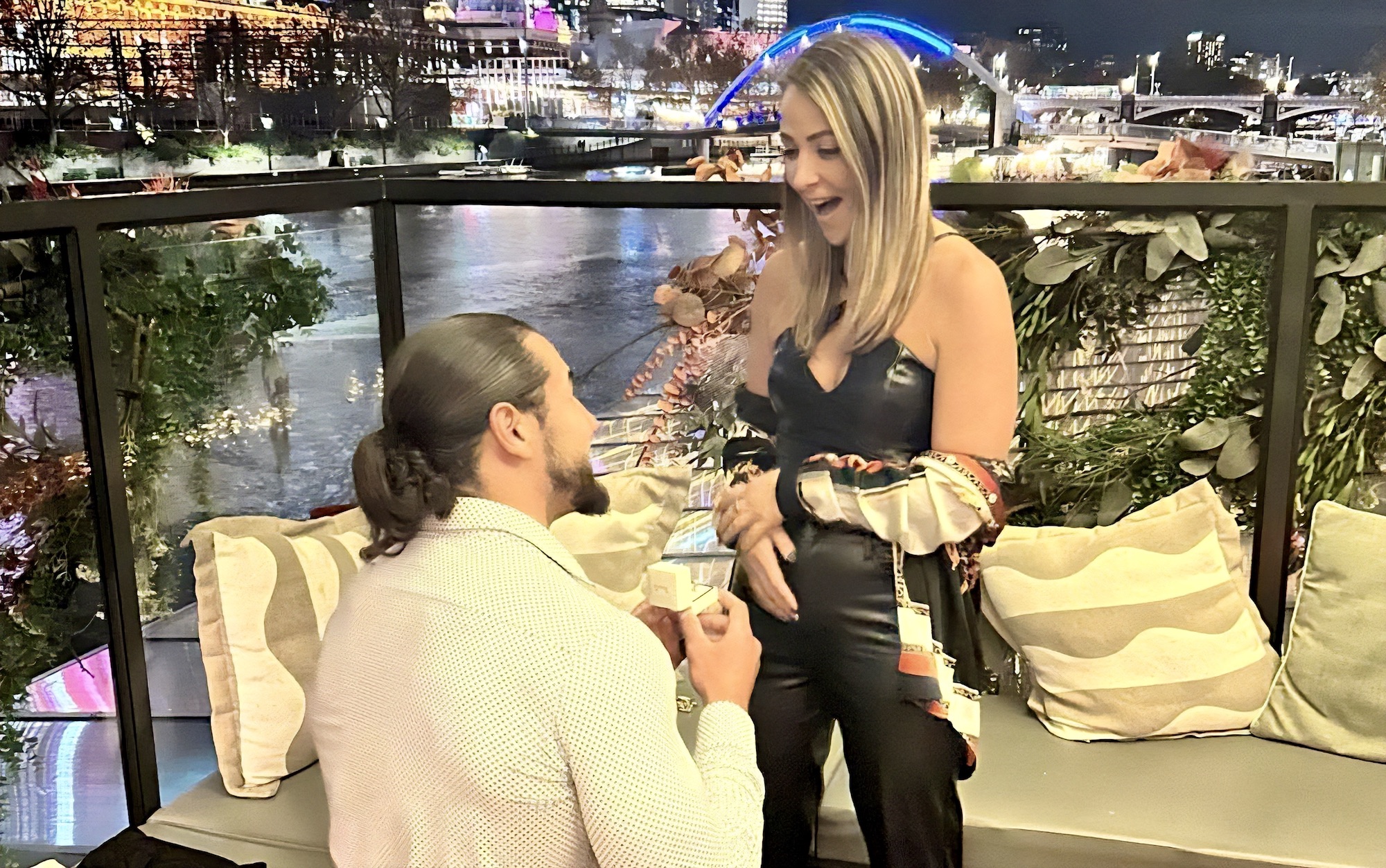 WWE's Emma and Riddick Moss reveal engagement