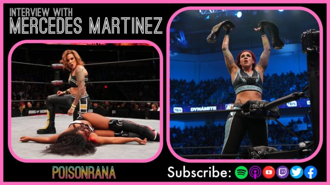 Mercedes Martinez Interview: Early 2000's Were Brutal for Women's Wrestling | Poisonrana