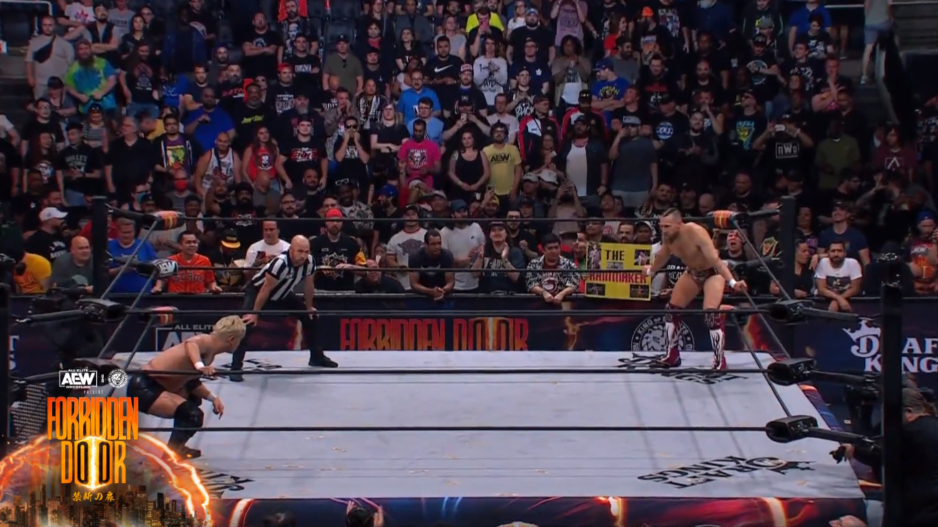 AEW x NJPW Forbidden Door notes Danielson submits Okada, 1.2 million