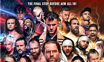 The final Dynamite before All In has a location.