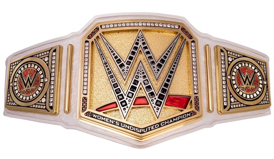 New WWE Women’s Championship belt presented to Asuka