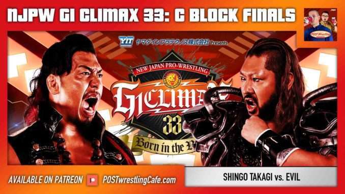 G1 Climax 33 Night 15 Review: C Block Finals