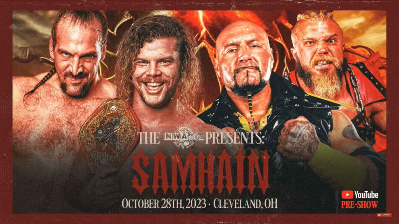 NWA US Tag Title match added to NWA Samhain preshow