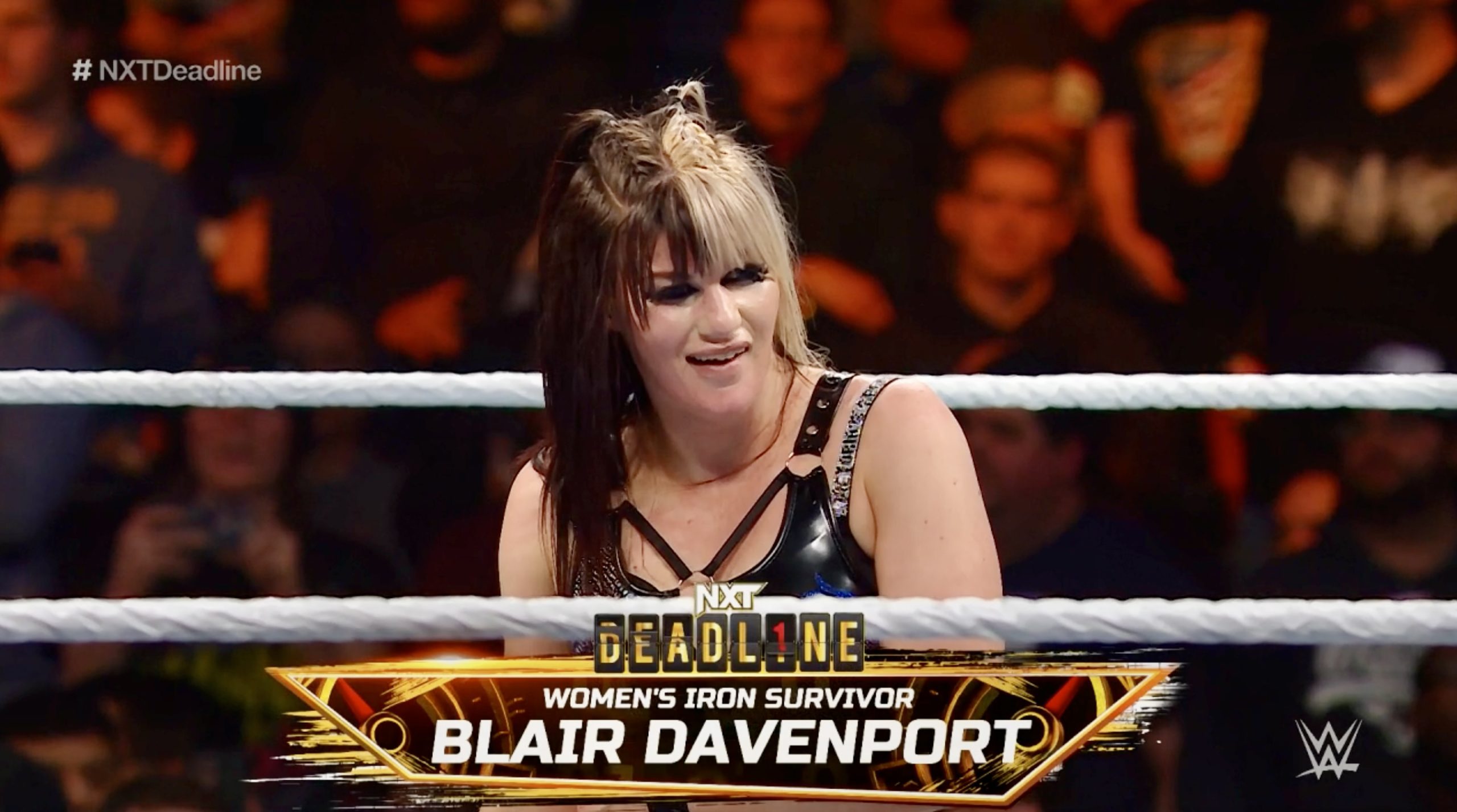 Hyperactive Challenge Blair Blair Davenport clinches Iron Survivor Challenge at Deadline, becomes ...