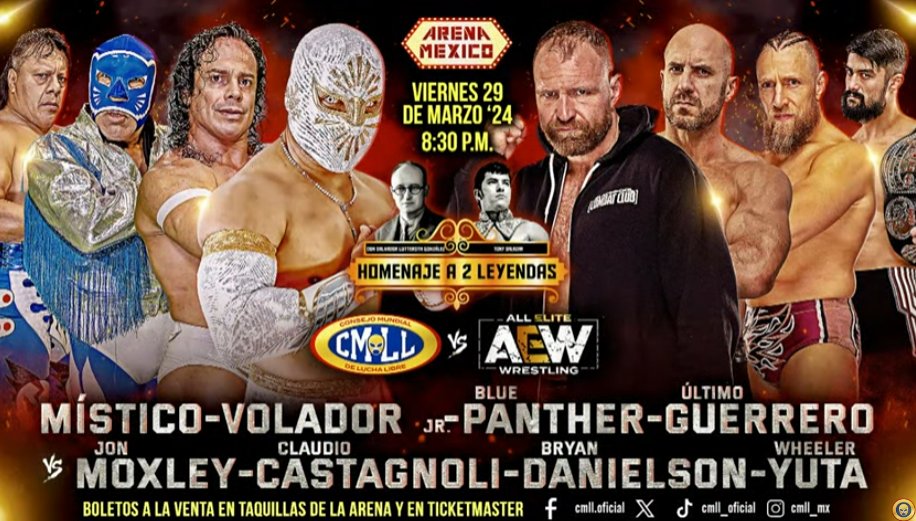 BCC to headline Homenaje a Dos Leyendas on 3/29