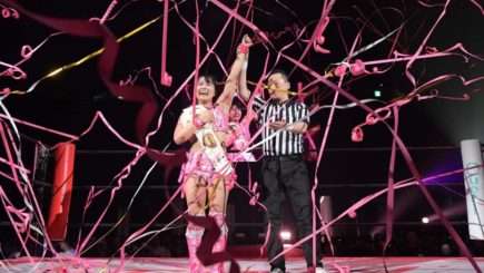 Miu Watanabe defeats Miyu Yamashita to become Princess of Princess Champion at TJPW's Grand Princess '24. (c) TJPW