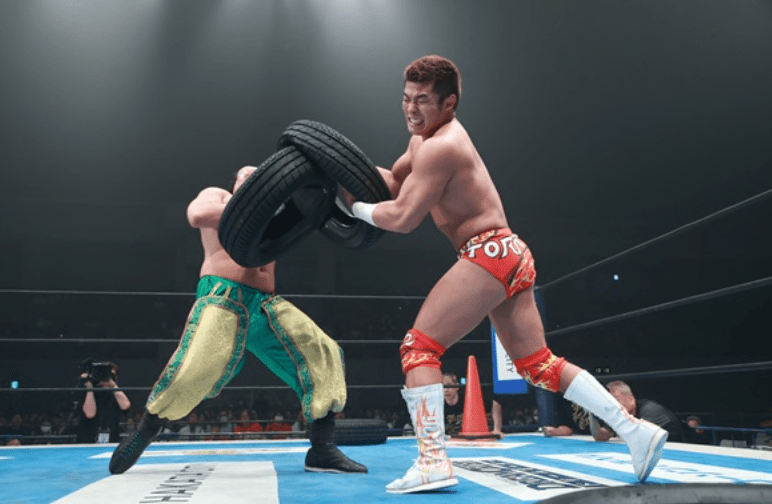 Yuya Uemura wins KOPW Championship in Rural Revitalization Match