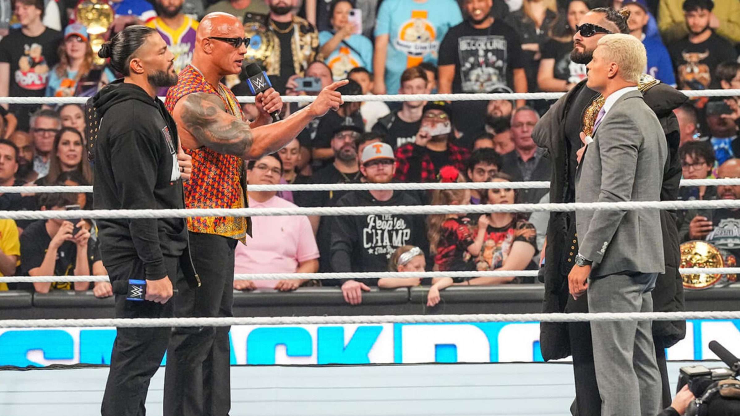 Brian Gewirtz details original idea for Rhodes-Rock WWE WrestleMania ...