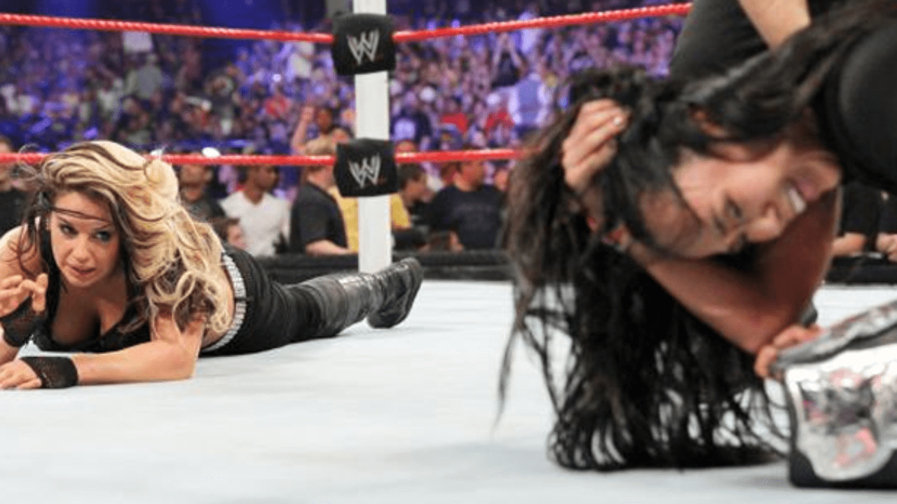 Celeste Bonin (Kaitlyn): WWE Divas Title bout vs. AJ Lee at Payback 2013  was the match of my career, image size:1280x720