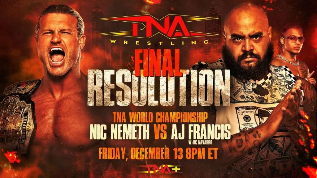 TNA Final Resolution 2024 Results Nic Nemeth vs. AJ Francis, Hardys vs