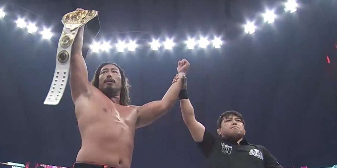 Yota Tsuji captures IWGP Global Heavyweight Title at NJPW Wrestle