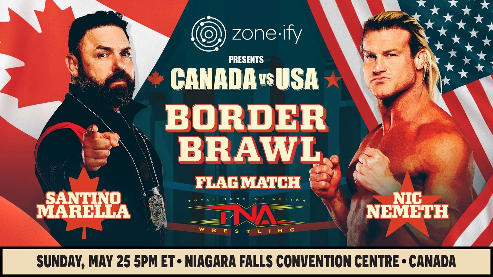 Nic Nemeth, Santino Marella among names set for TNA/Zoneify Border Brawl, image size:1632x918