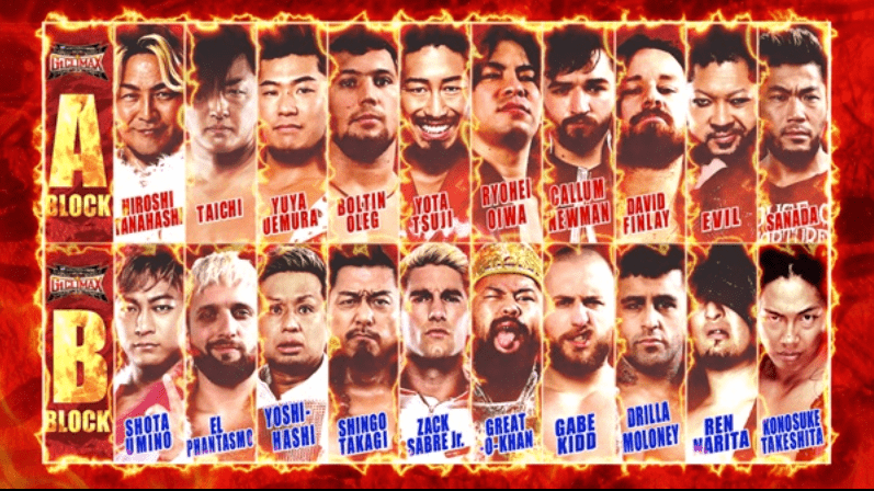 G1 CLIMAX 2008 VOL.1と2 SANADA vs. Oleg Boltin - G1 Climax 2025 Block A Match: NJPW