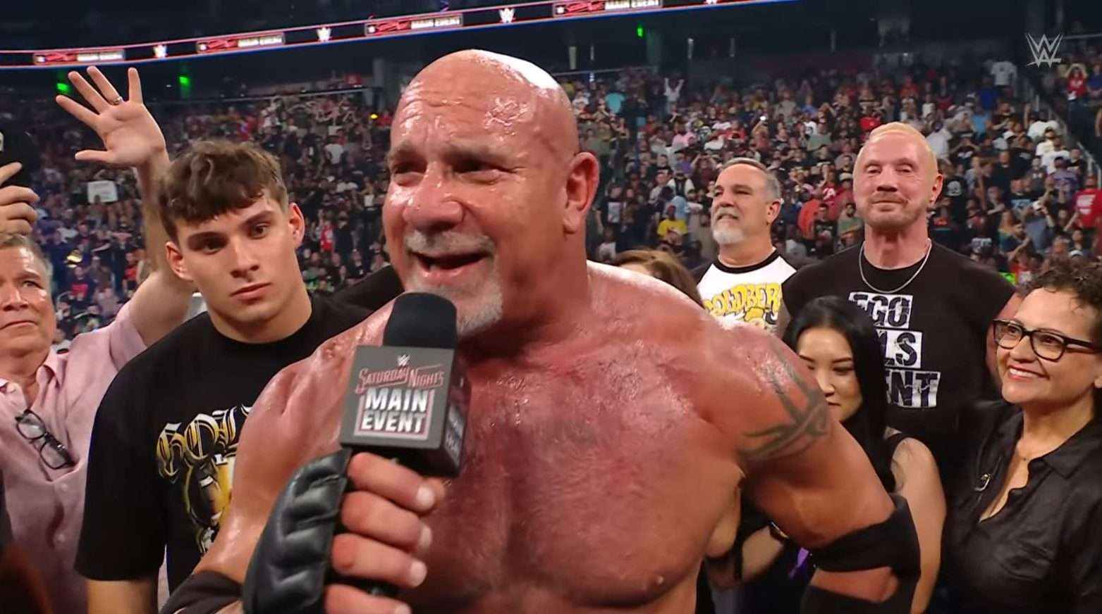 Bill Goldberg still upset over retirement speech being cut short: “It shows what disrespect they have”