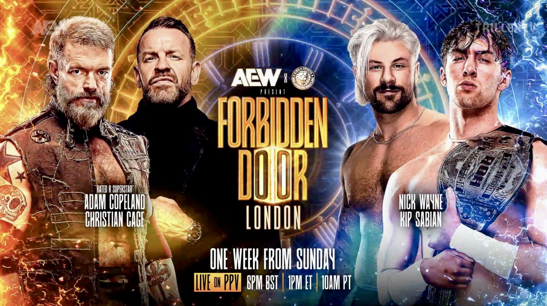 Adam Copeland and Christian Cage to team at Forbidden Door