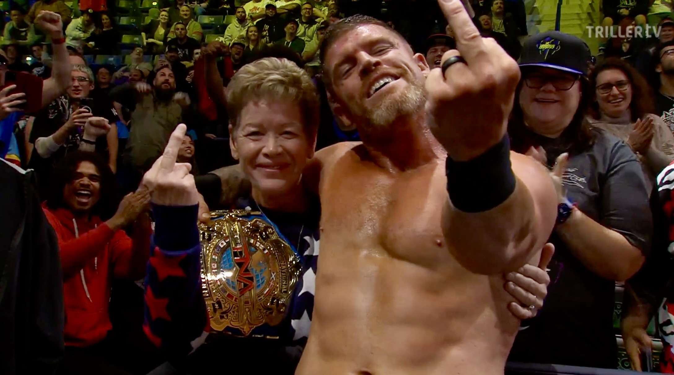Steve Maclin defeats Frankie Kazarian to win TNA International Title