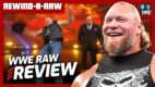WWE Raw 11/24/25 Review | REWIND-A-RAW