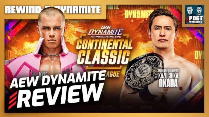 AEW Dynamite 11/26/25 Review | REWIND-A-DYNAMITE (Live 10:15pm ET)