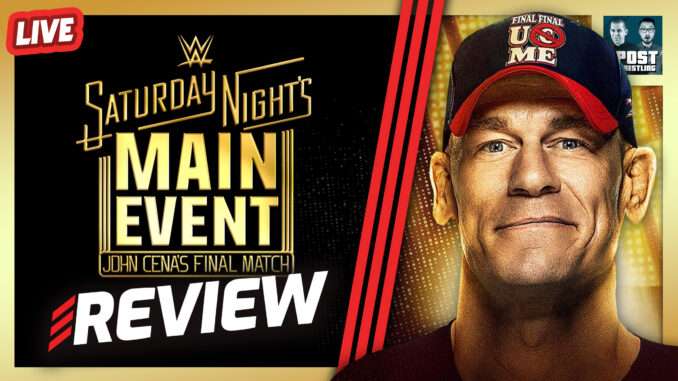John Cena’s Final Match: Saturday Night's Main Event 12/13/25 Review (Live 11pm ET)